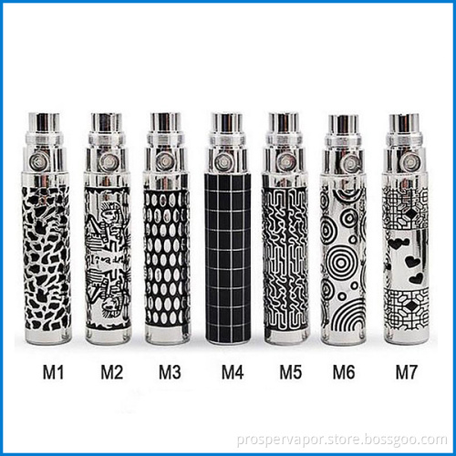 2014 Top Quality Electronic Cigarette EGO-K Series EGO K Battery EGO-K Battery with Decorate Design